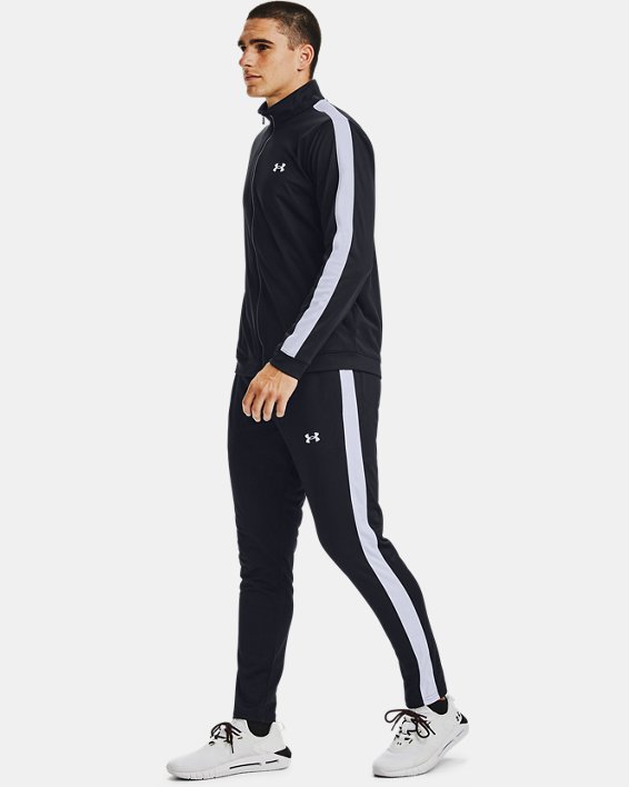 Men's UA Knit Track Suit, Black, pdpMainDesktop image number 2